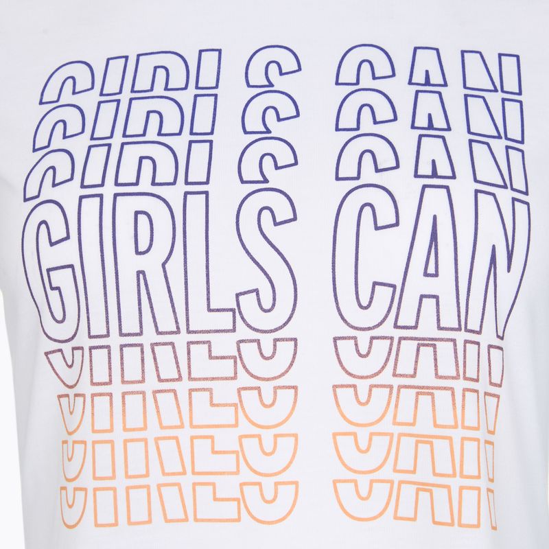 Moteriški bėgimo marškinėliai Brooks International Women'S Day white/purple/orange 4