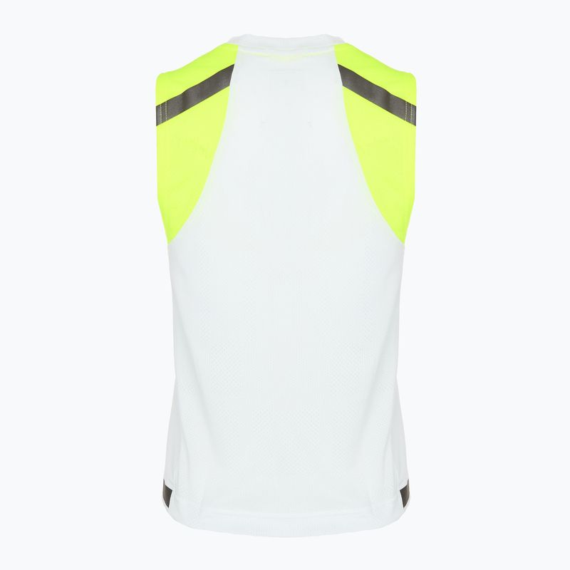 Moteriški bėgimo marškinėliai Brooks Carbonite Tank icy grey/nightlife jacquard 2