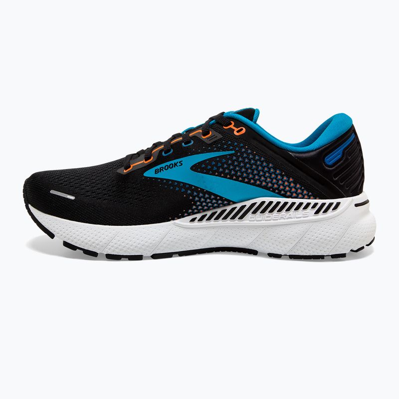 Vyriški bėgimo bateliai Brooks Adrenaline GTS 22 black/blue/orange 11