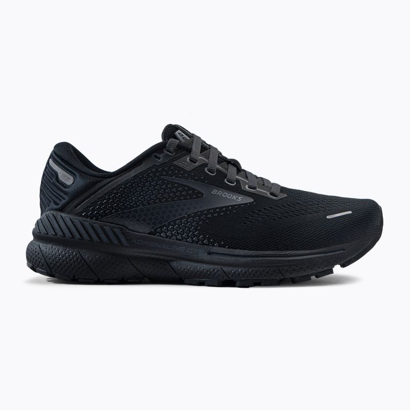 Moteriški bėgimo bateliai Brooks Adrenaline GTS 22 black/black/ebony 2