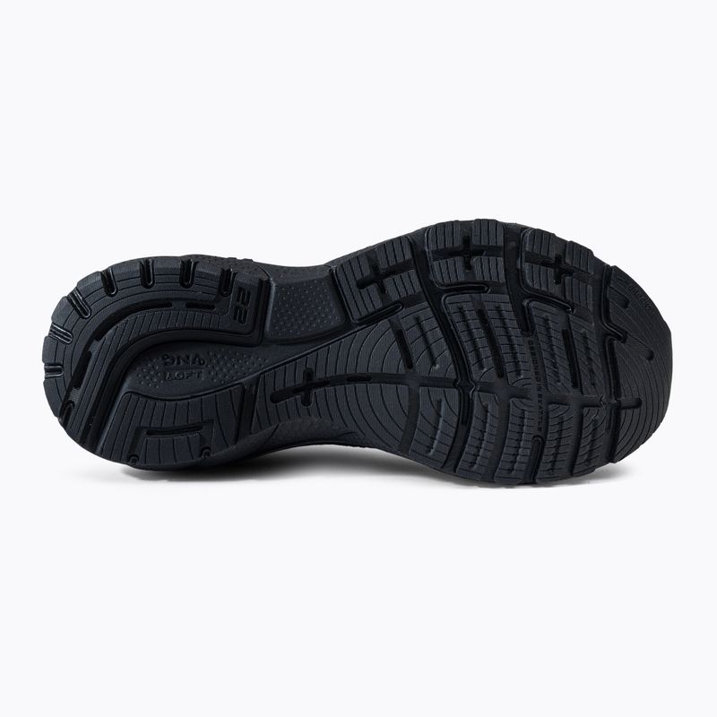 Moteriški bėgimo bateliai Brooks Adrenaline GTS 22 black/black/ebony 4