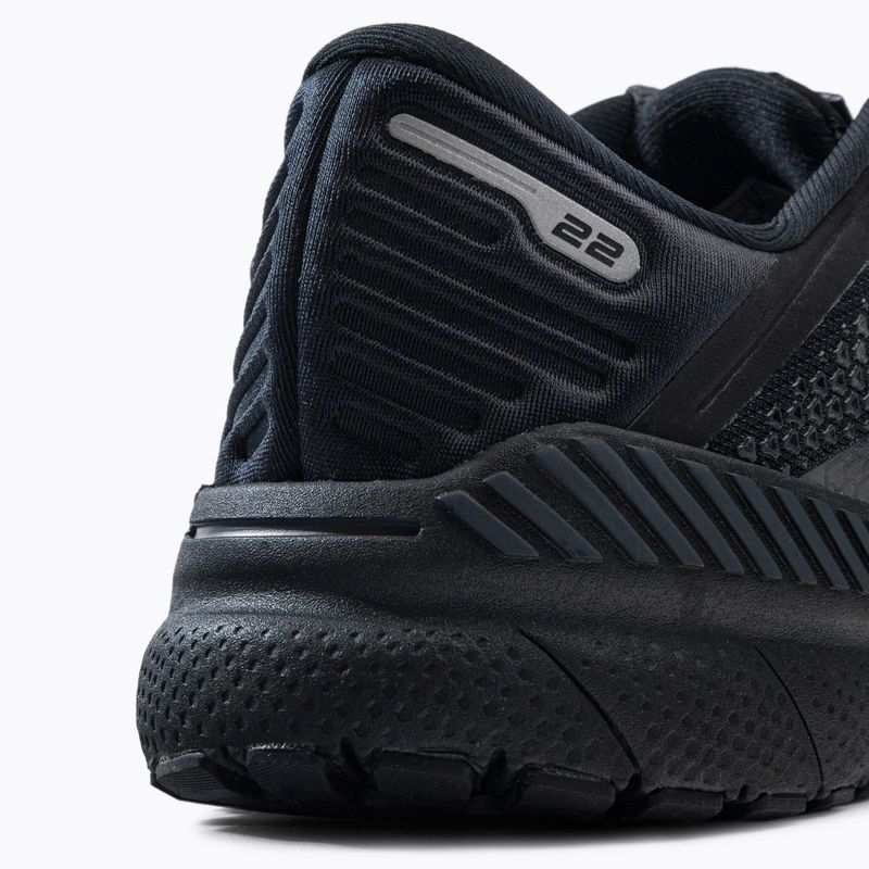 Moteriški bėgimo bateliai Brooks Adrenaline GTS 22 black/black/ebony 7