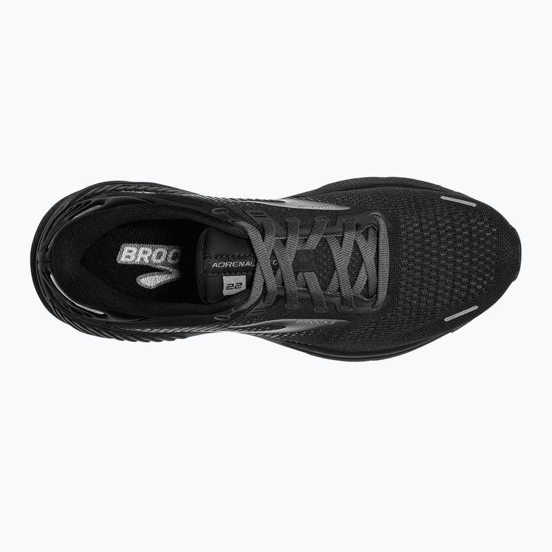 Moteriški bėgimo bateliai Brooks Adrenaline GTS 22 black/black/ebony 12