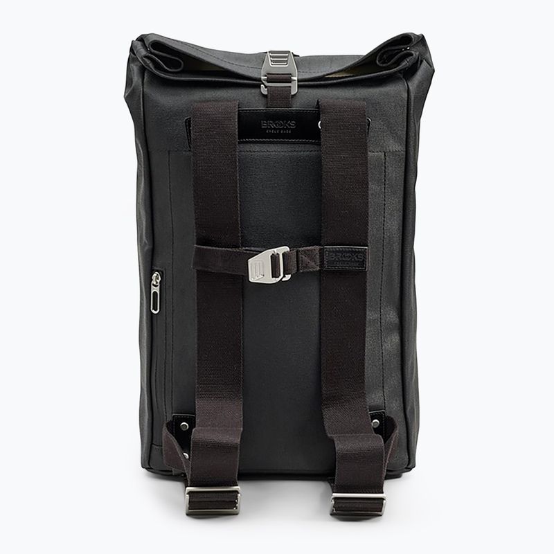 Miesto kuprinė Brooks England Pickwick Cotton Canvas 26 l total black 3