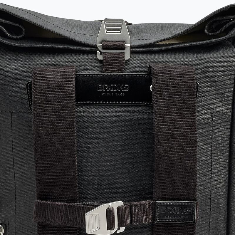 Miesto kuprinė Brooks England Pickwick Cotton Canvas 26 l total black 10