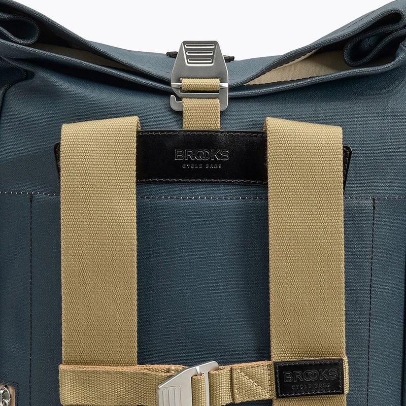 Miesto kuprinė Brooks England Pickwick Cotton Canvas 26 l dark blue/black 10