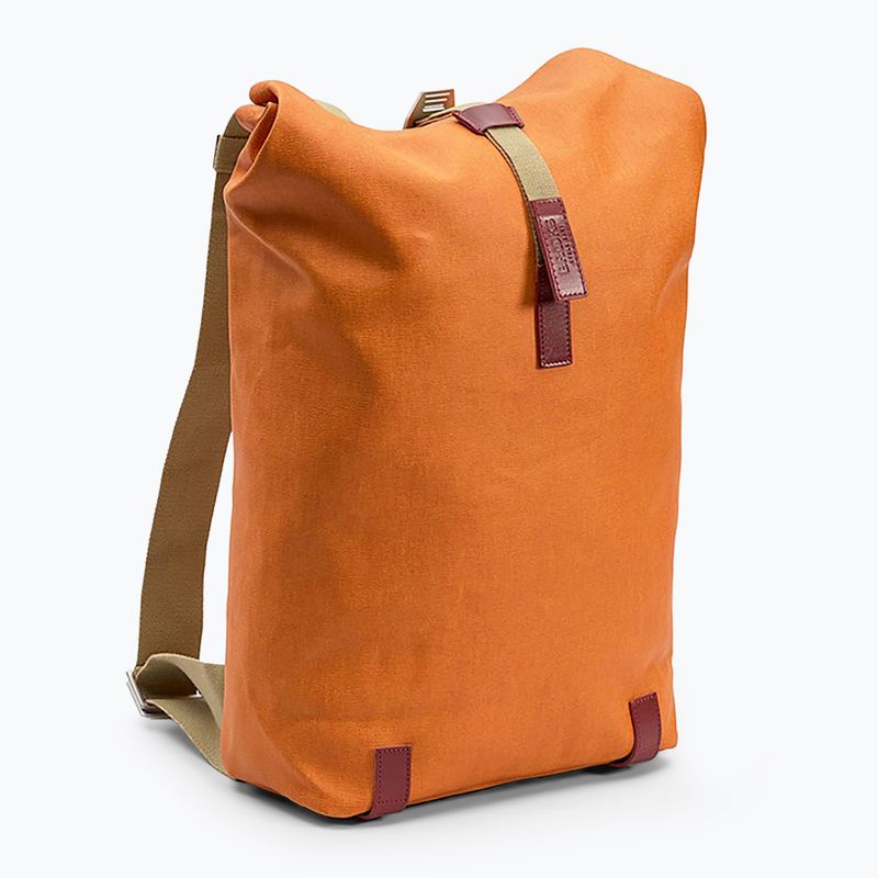 Miesto kuprinė Brooks England Pickwick Cotton Canvas 26 l goose beak/marron 2
