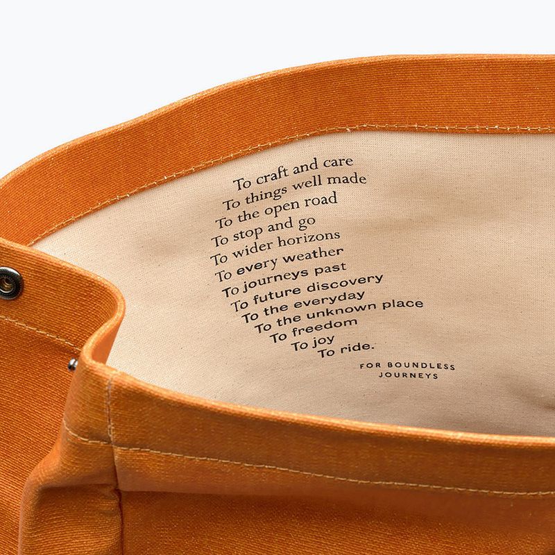 Miesto kuprinė Brooks England Pickwick Cotton Canvas 26 l goose beak/marron 6