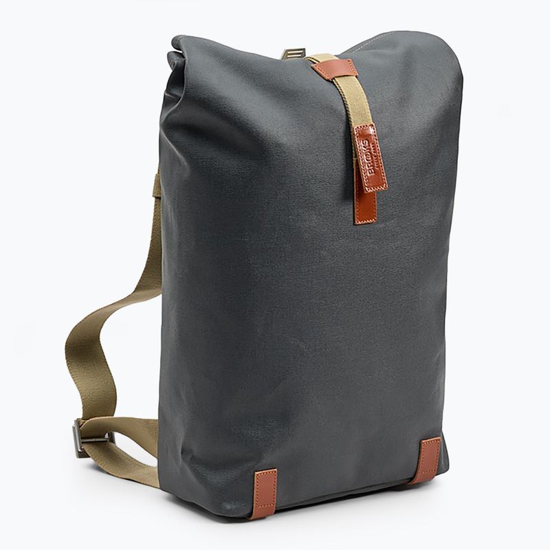 Miesto kuprinė Brooks England Pickwick Cotton Canvas 26 l grey/honey 2