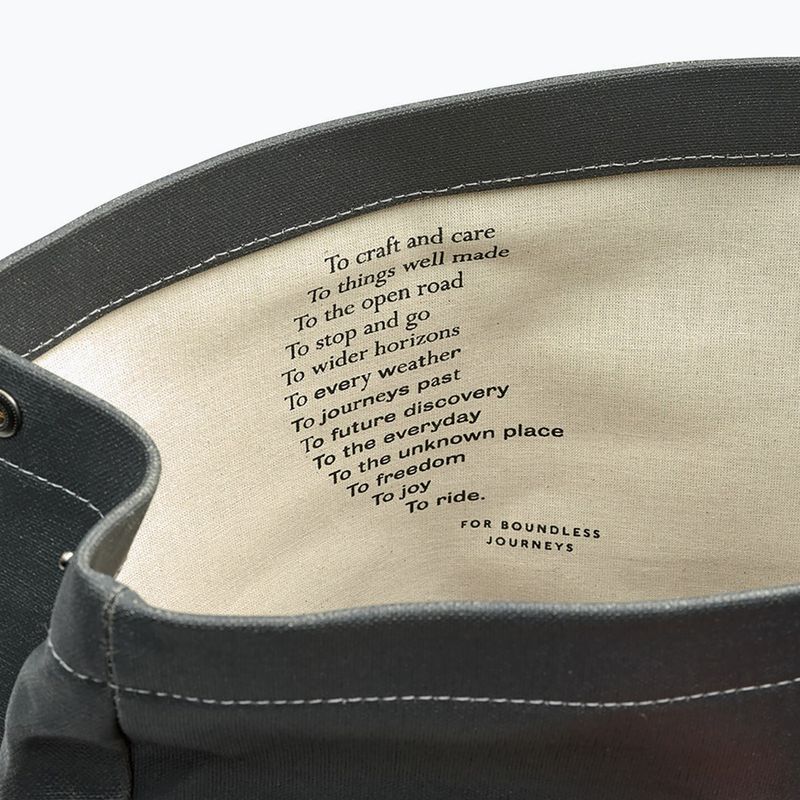 Miesto kuprinė Brooks England Pickwick Cotton Canvas 26 l grey/honey 6