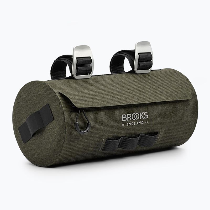 Dviračio krepšys ant vairo Brooks England Scape Pouch 3 l mud green 2