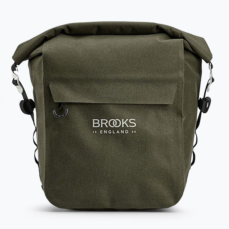 Dviračio krepšys Brooks England Scape Pannier Small 10-13 l mud green 2