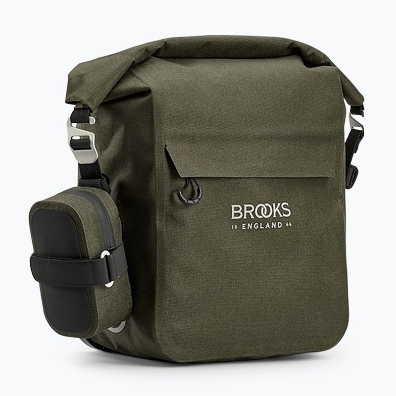 Dviračio krepšys Brooks England Scape Pannier Small 10-13 l mud green 5