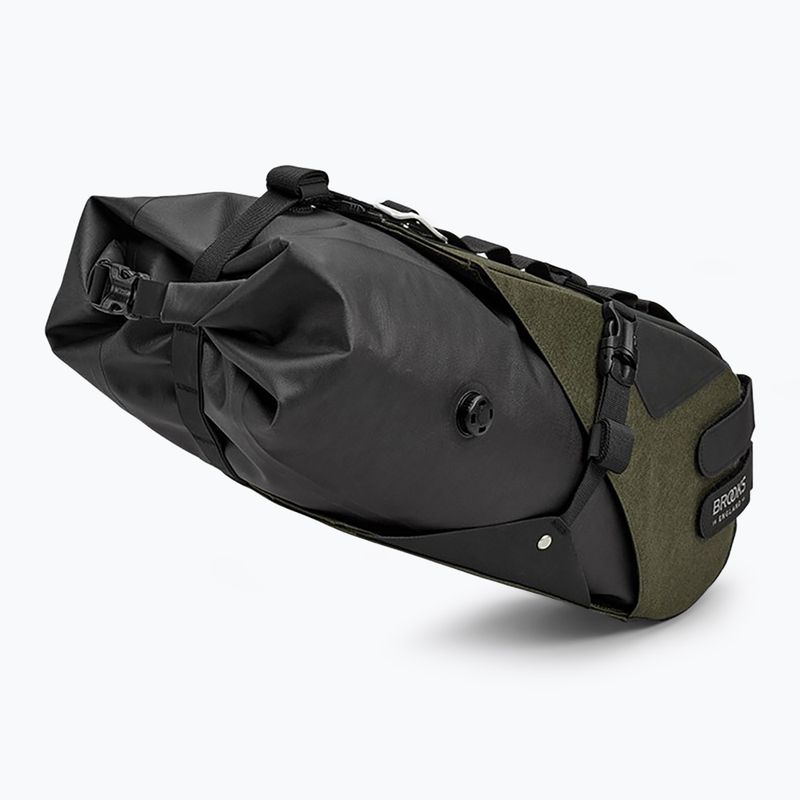Dviračio balnelio krepšys Brooks England Scape Seat Bag 8 l mud green