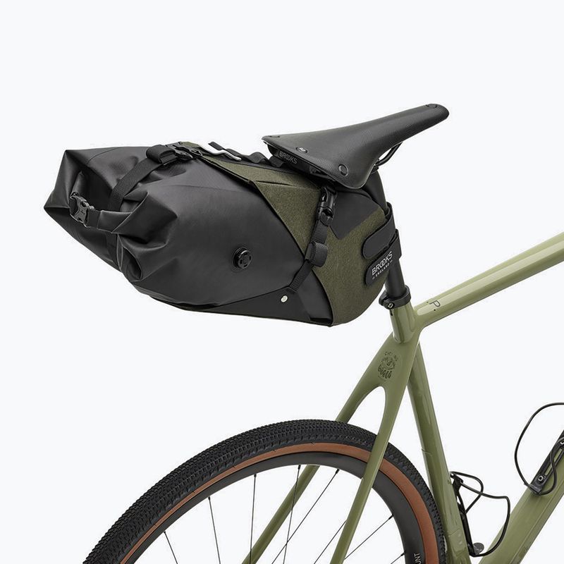Dviračio balnelio krepšys Brooks England Scape Seat Bag 8 l mud green 9