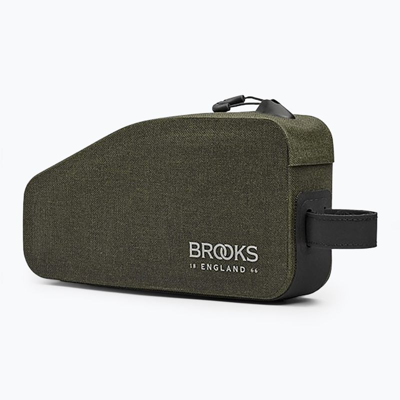 Dviračio krepšys ant rėmo Brooks England Scape Top Tube 0,9 l mud green 2