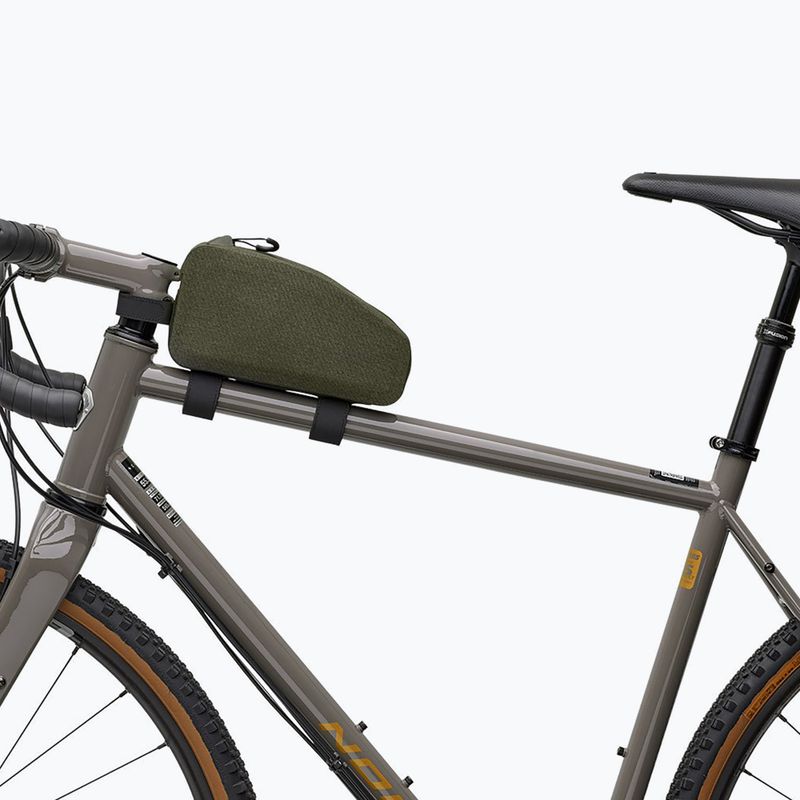 Dviračio krepšys ant rėmo Brooks England Scape Top Tube 0,9 l mud green 5