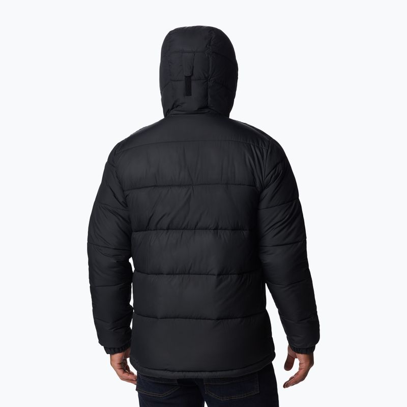 Columbia Pike Lake Hooded vyriška pūkinė striukė su gobtuvu juoda 1738032 2