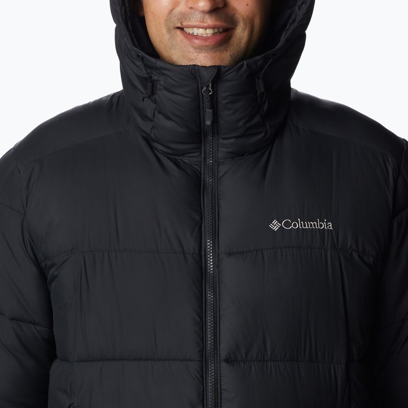 Columbia Pike Lake Hooded vyriška pūkinė striukė su gobtuvu juoda 1738032 5