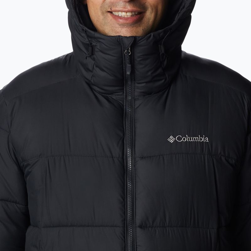 Columbia Pike Lake Hooded vyriška pūkinė striukė su gobtuvu juoda 1738032 6