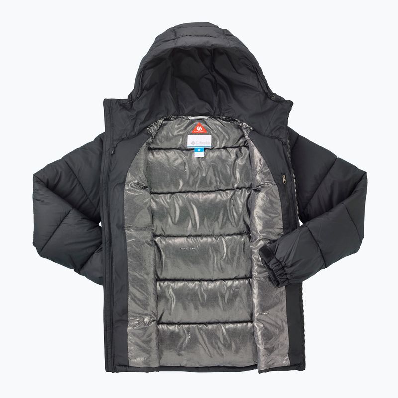 Columbia Pike Lake Hooded vyriška pūkinė striukė su gobtuvu juoda 1738032 10