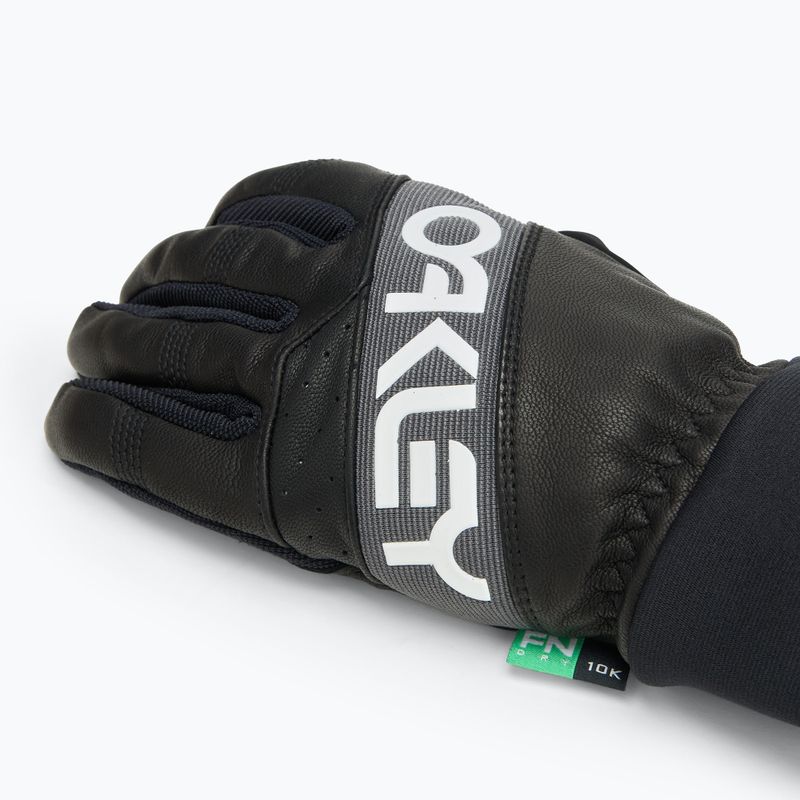 Vyriškos slidinėjimo pirštinės Oakley Factory Winter Gloves 2.0 blackout 4