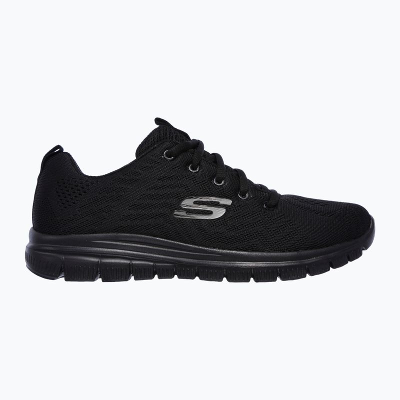 Moteriški treniruočių bateliai SKECHERS Graceful Get Connected black 7