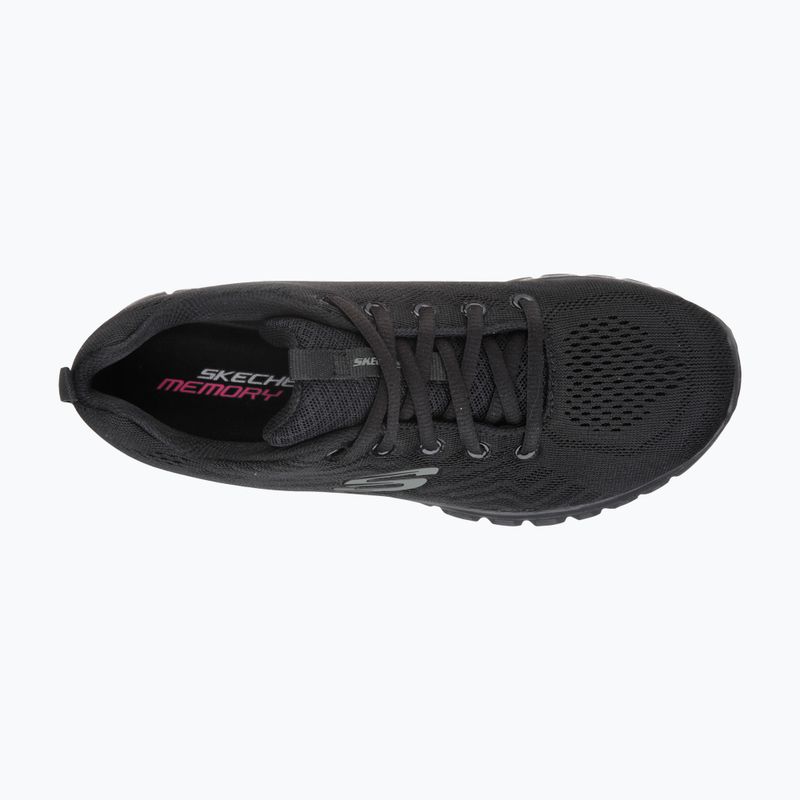 Moteriški treniruočių bateliai SKECHERS Graceful Get Connected black 10