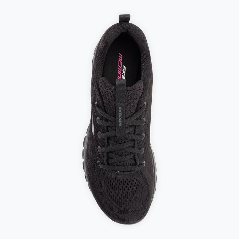 Moteriški treniruočių bateliai SKECHERS Graceful Get Connected black 6