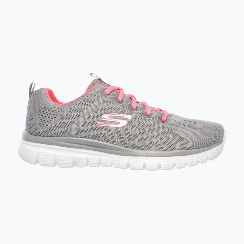 Moteriški batai SKECHERS Graceful Get Connected gray/coral 8