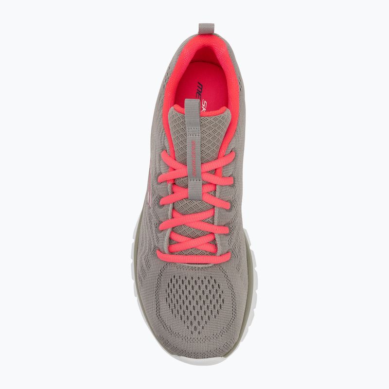 Moteriški batai SKECHERS Graceful Get Connected gray/coral 5