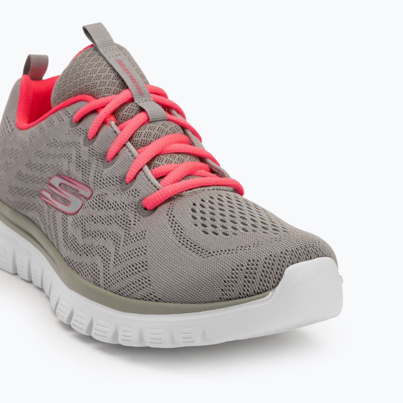 Moteriški batai SKECHERS Graceful Get Connected gray/coral 7