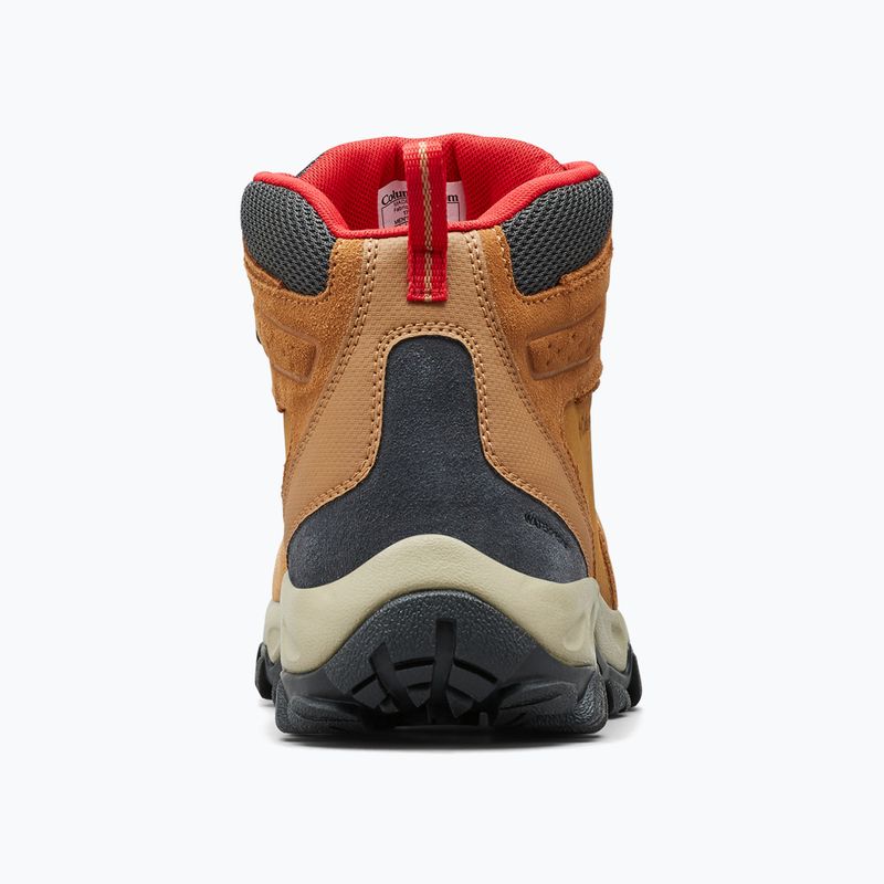 Columbia Newton Ridge Plus II Suede WP elk/mountain red vyriški trekingo batai 13