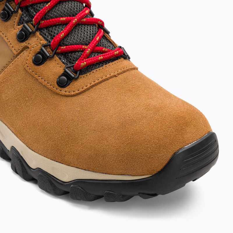 Columbia Newton Ridge Plus II Suede WP elk/mountain red vyriški trekingo batai 7