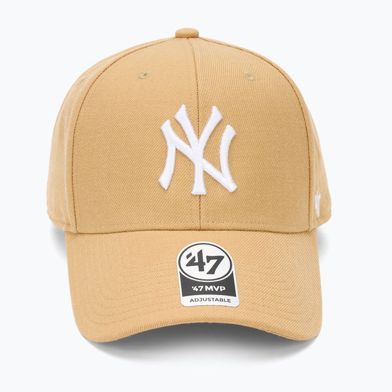 Kepuraitė su snapeliu 47 Brand MLB New York Yankees MVP light tan 2