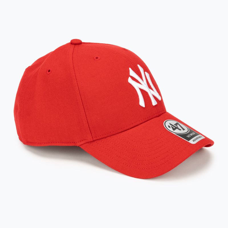 Kepuraitė su snapeliu 47 Brand MLB New York Yankees MVP SNAPBACK red