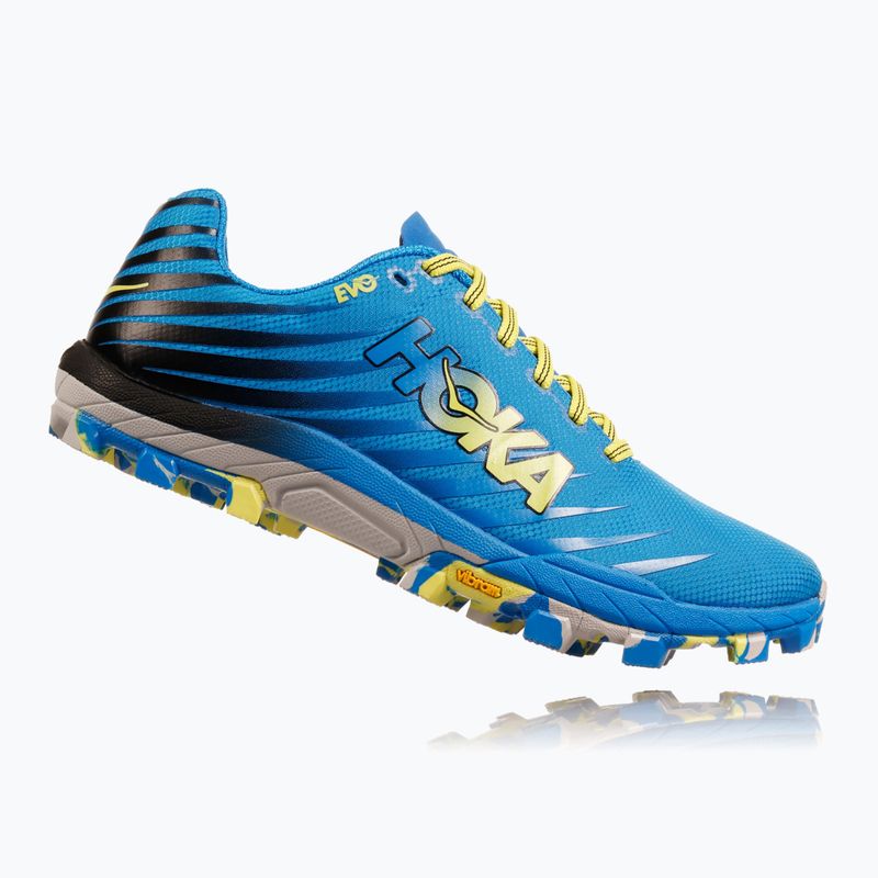 Vyriški bėgimo bateliai HOKA Evo Jawz cyan/citrus 8