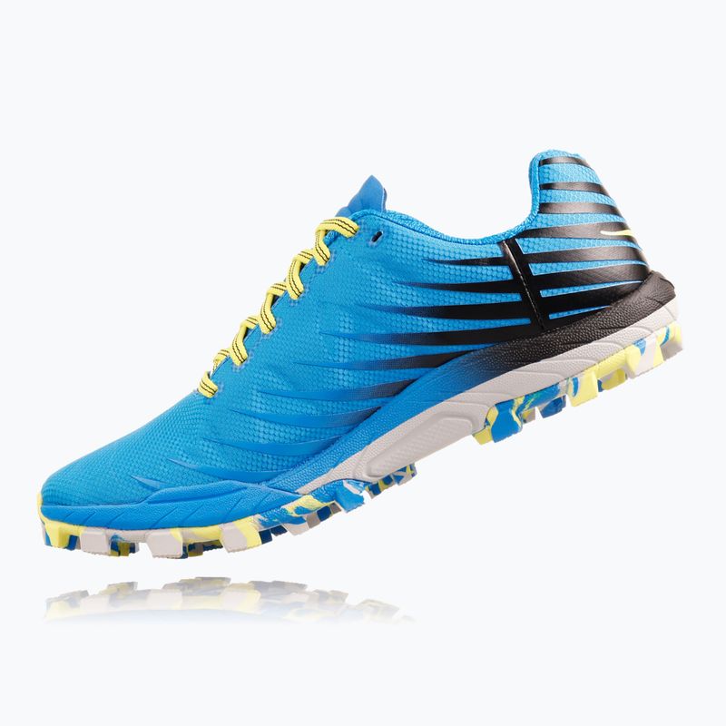 Vyriški bėgimo bateliai HOKA Evo Jawz cyan/citrus 9
