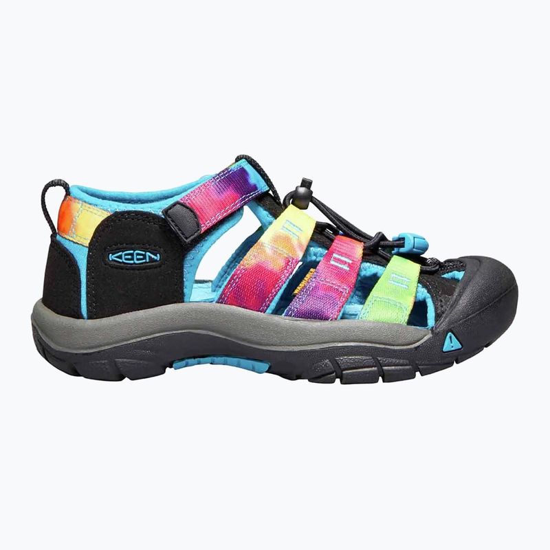 Vaikiški žygio sandalai KEEN Newport H2 rainbow tie dye 8