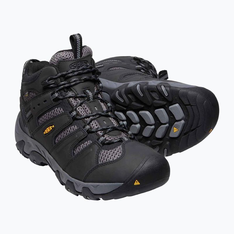 Vyriški trekingo batai KEEN Koven Mid Wp black-grey 1020210 15