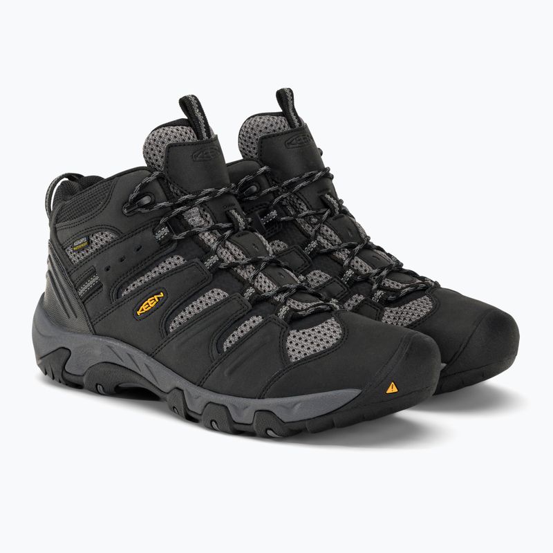 Vyriški trekingo batai KEEN Koven Mid Wp black-grey 1020210 4