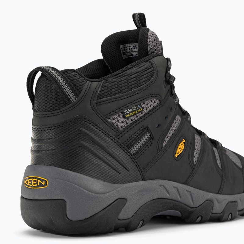 Vyriški trekingo batai KEEN Koven Mid Wp black-grey 1020210 9