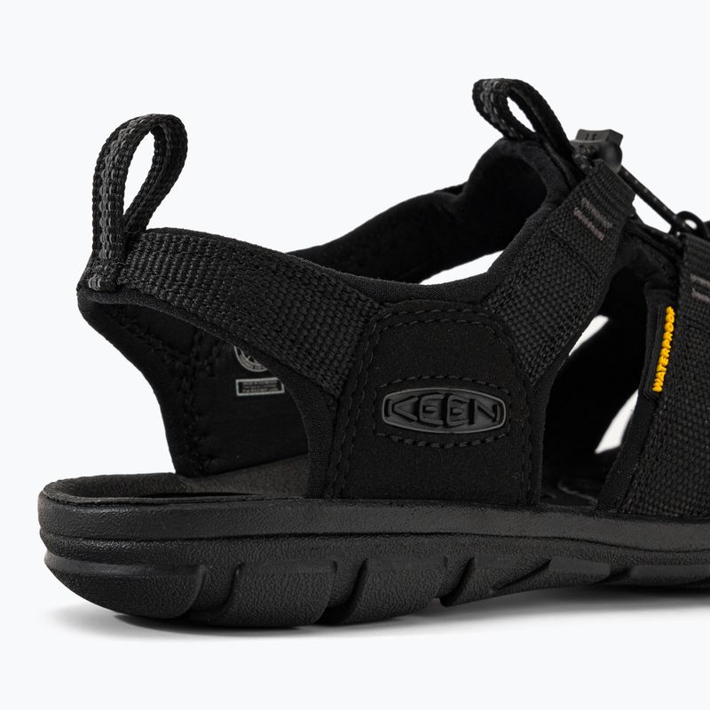 Keen Clearwater CNX moteriški trekingo sandalai juodi 1020662 9
