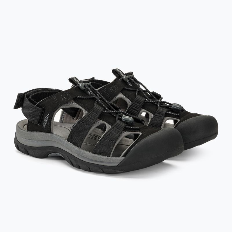 Vyriški žygio sandalai KEEN Rapids H2 black/steel grey 4