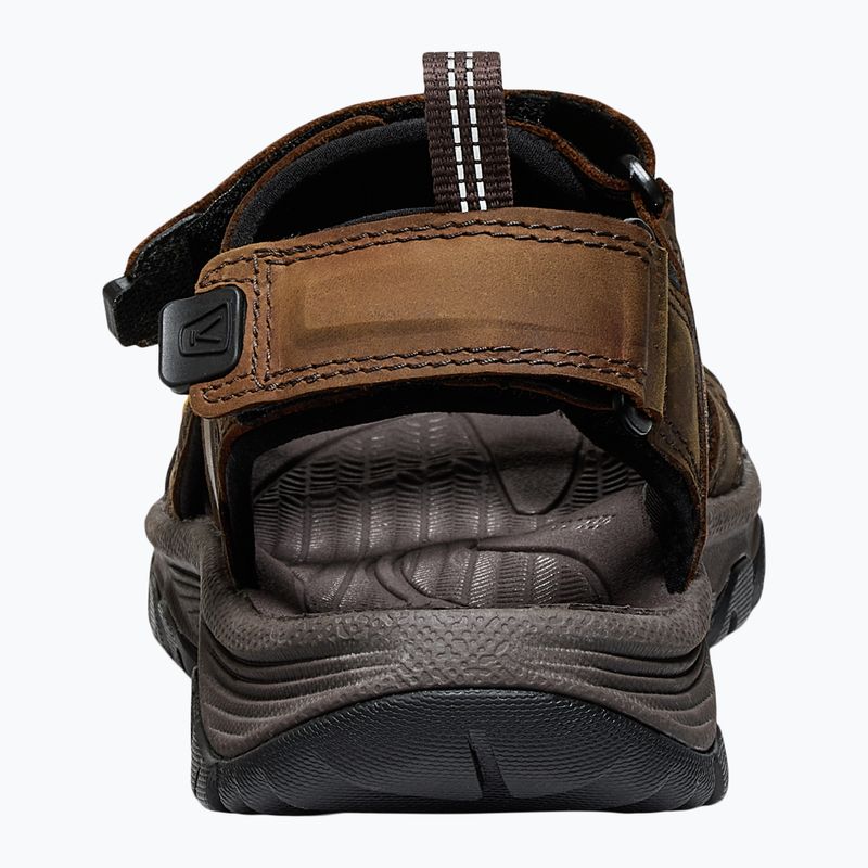 KEEN Targhee III Open Toe vyriški sandalai bison/mulch 4