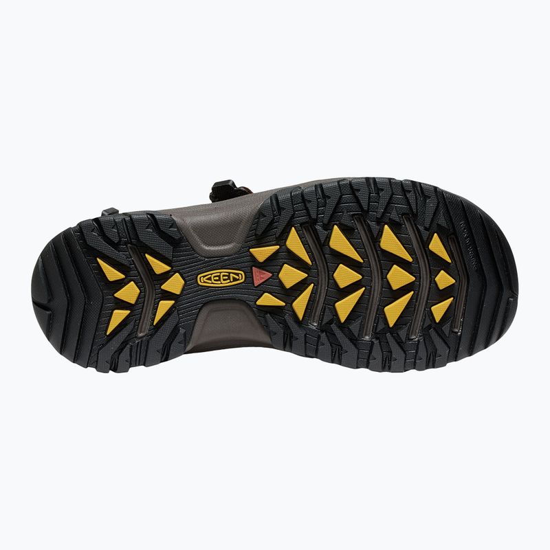 KEEN Targhee III Open Toe vyriški sandalai bison/mulch 6