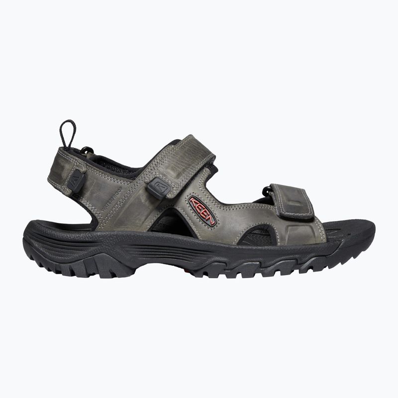 Keen Targhee III Open Toe vyriški trekingo sandalai pilkos spalvos 1022424 9