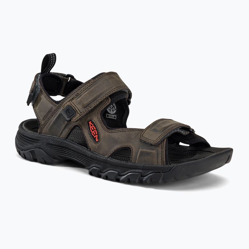 Keen Targhee III Open Toe vyriški trekingo sandalai pilkos spalvos 1022424