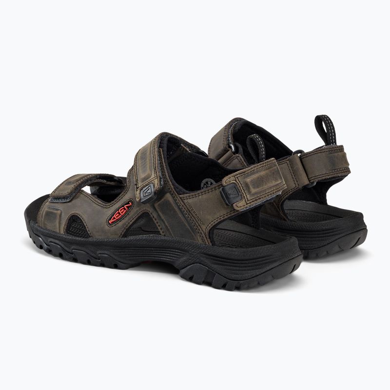 Keen Targhee III Open Toe vyriški trekingo sandalai pilkos spalvos 1022424 3