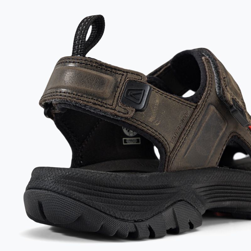Keen Targhee III Open Toe vyriški trekingo sandalai pilkos spalvos 1022424 8
